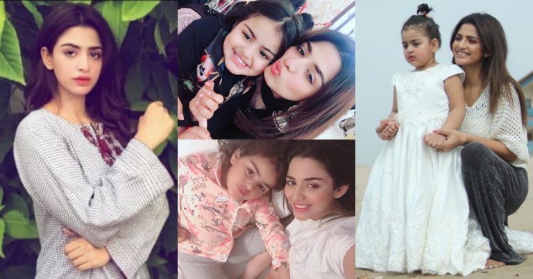 Chupke Chupke Famed Hira Soomro  Beautiful Pictures With Her Daughter