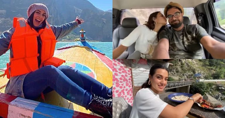 Iqra  Aziz and Yasir Hussain’s Road Trip To Hunza