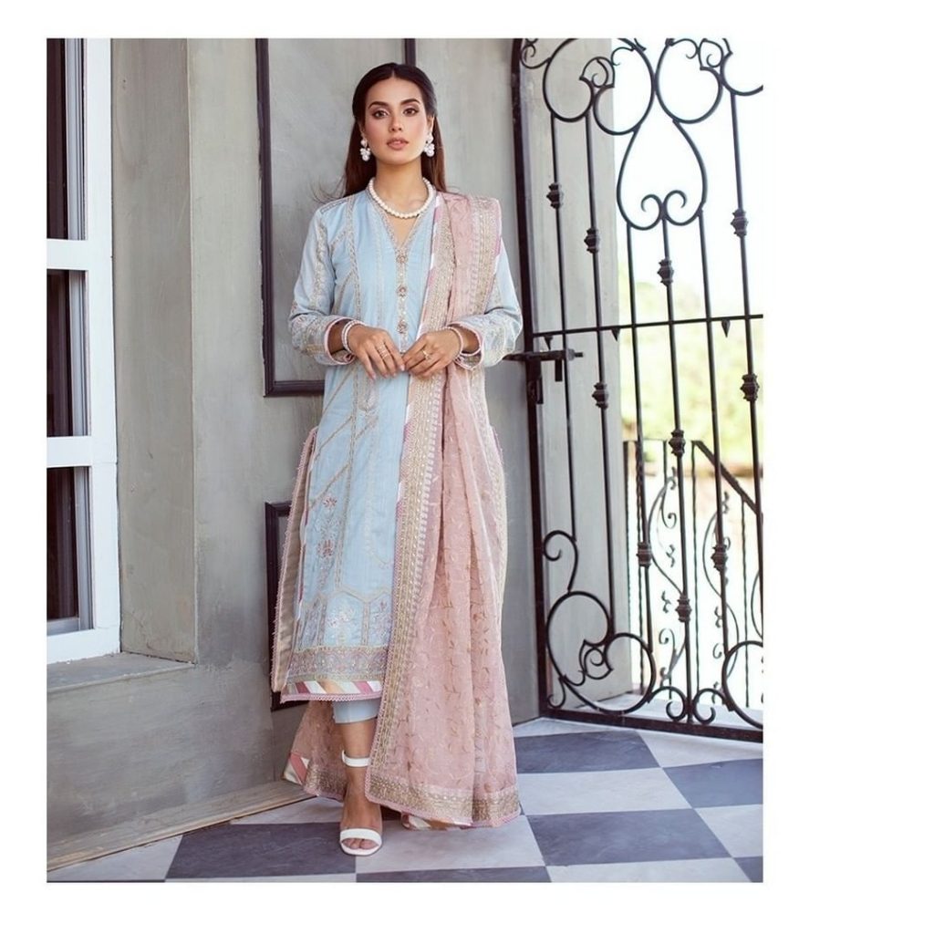 Rang Rasiya Premium Lawn Collection Featuring Iqra Aziz