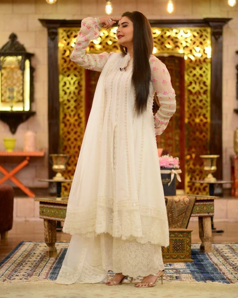 Nida Yasir Beautiful Looks From GMP Shaan-e-Suhoor