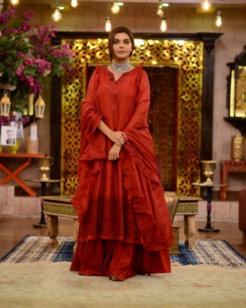 Nida Yasir Beautiful Looks From GMP Shaan-e-Suhoor