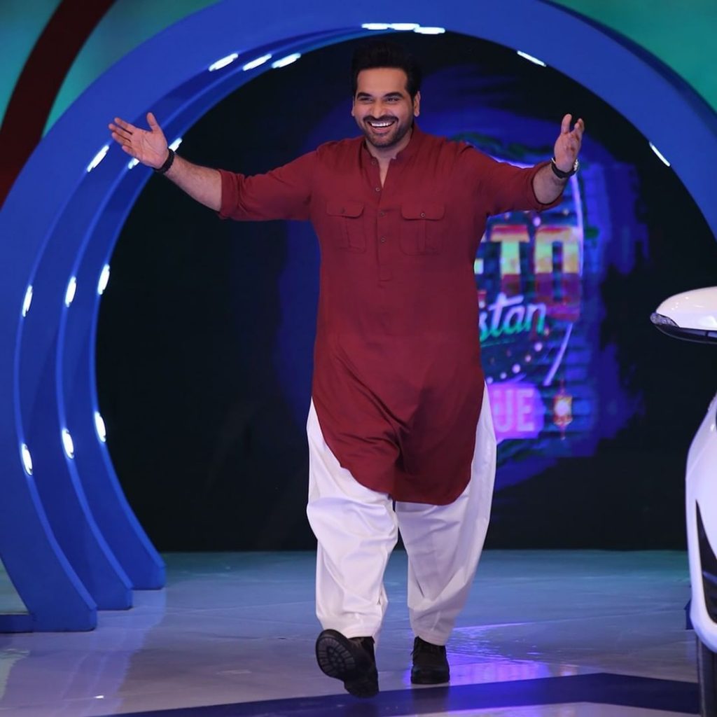 Celebrities' Pictures From The Set Of Jeeto Pakistan