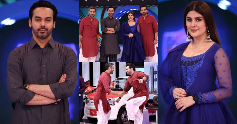 Celebrities’ Pictures From The Set Of Jeeto Pakistan