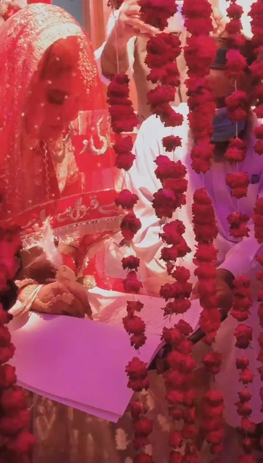 TikTok Star Kanwal Aftab Tied The Knot With Zulqarnain Sikander