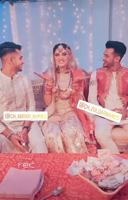 TikTok Star Kanwal Aftab Tied The Knot With Zulqarnain Sikander