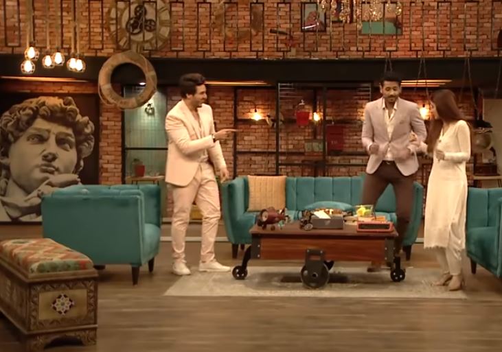 Mohib Mirza and Urwa Hocane Dance Performance At Time Out With Ahsan Khan Show