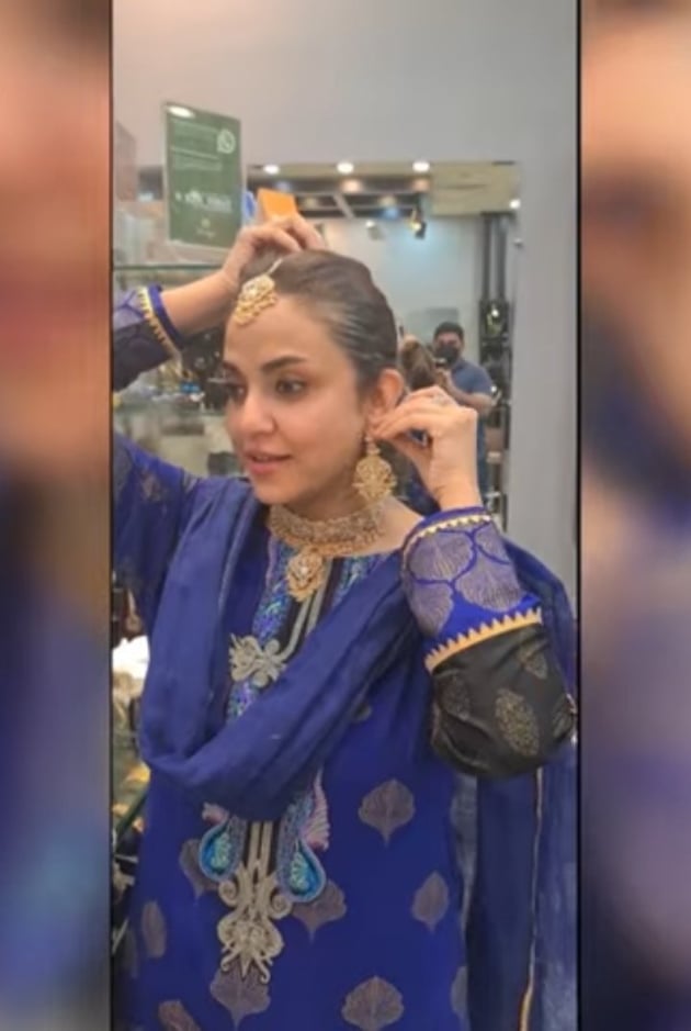 Unseen Wedding Festivities Of Nadia Khan