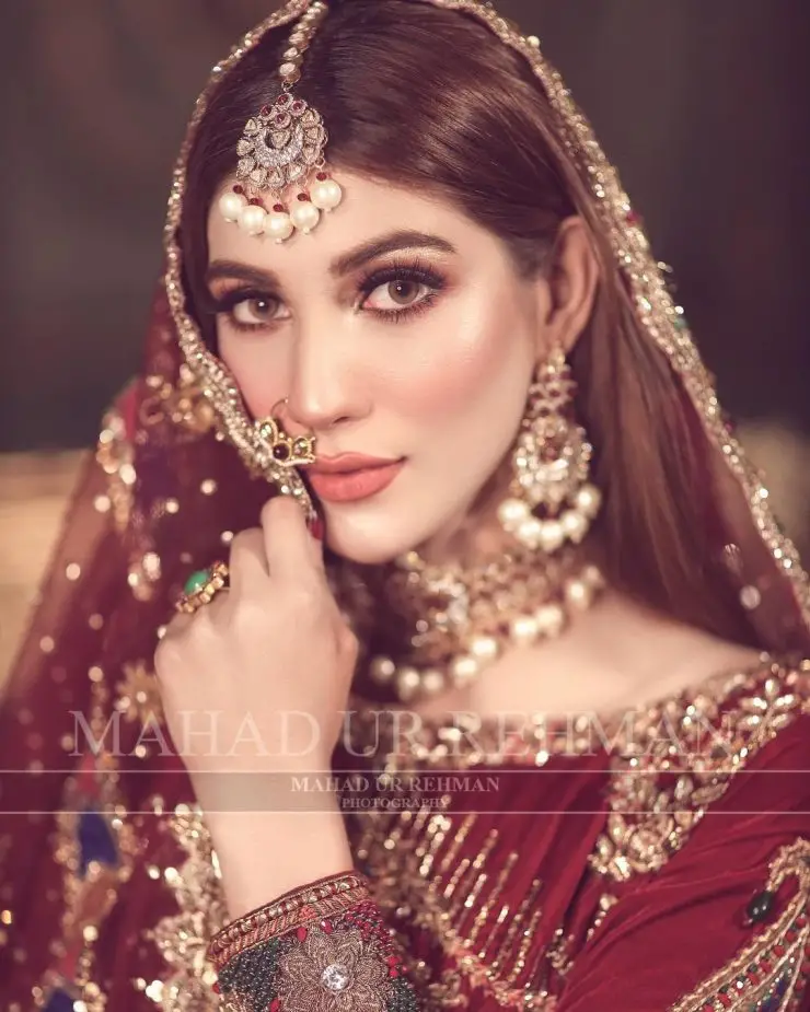 Nazish Jahangir Stuns As A Traditional Bride In Her Latest Shoot 