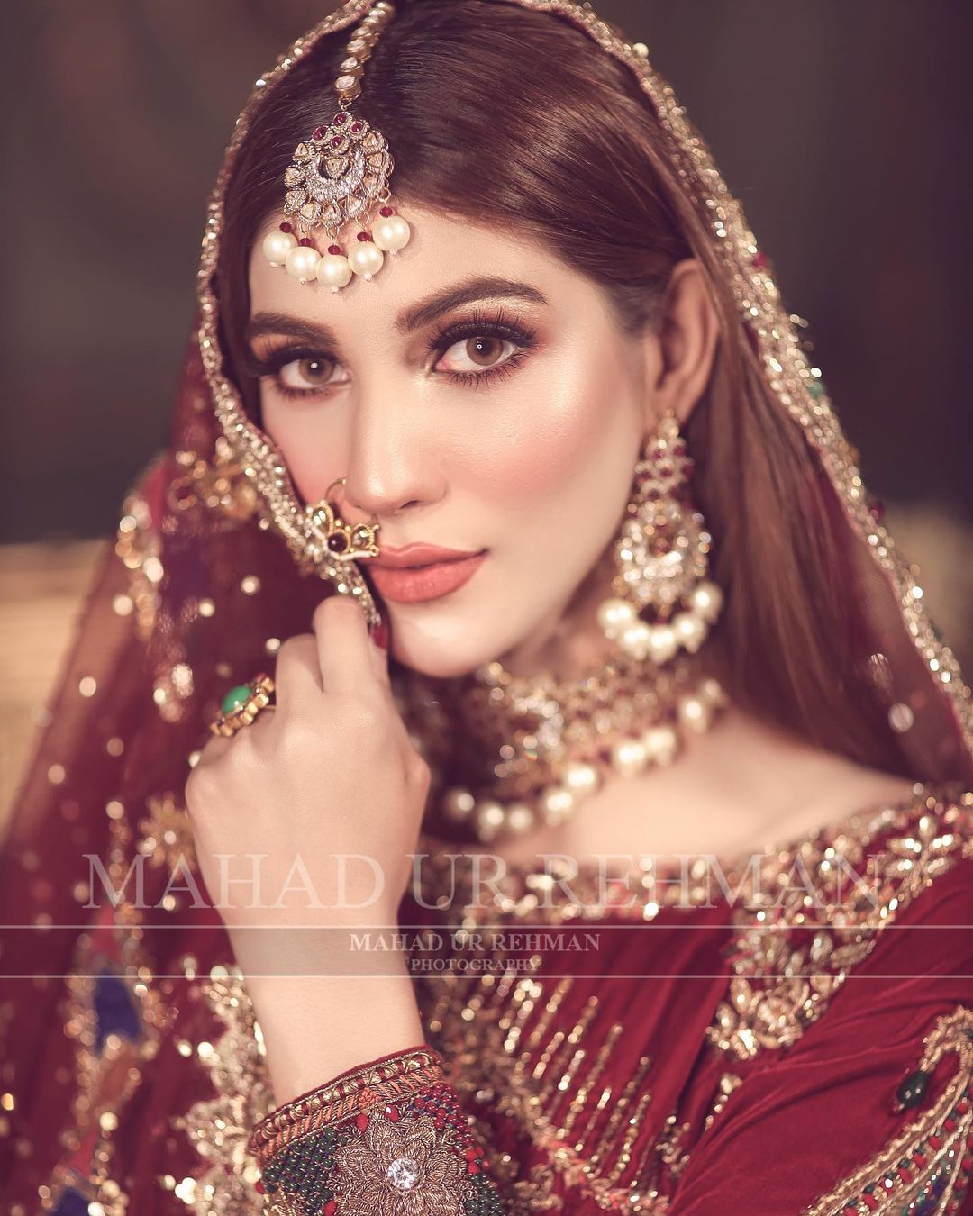 Nazish Jahangir Stuns As A Traditional Bride In Her Latest Shoot ...