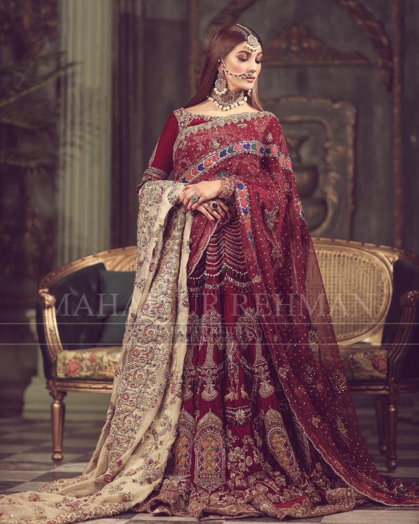 Nazish Jahangir Stuns As A Traditional Bride In Her Latest Shoot