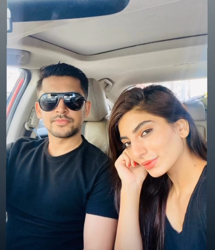 Maryam Ansari Beautiful Pictures With Husband Owais Khan