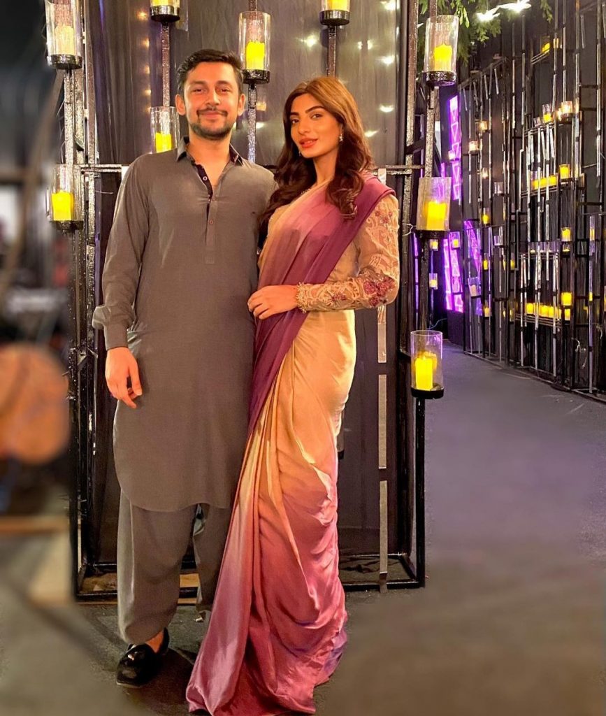 Maryam Ansari Beautiful Pictures With Husband Owais Khan