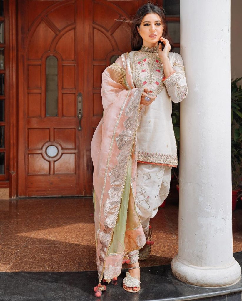 Mohsin Naveed Ranjha's Latest Eid Collection Featuring Rabia Butt