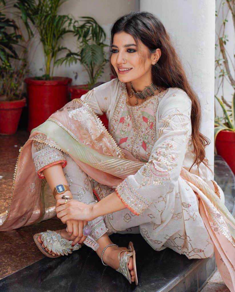 Mohsin Naveed Ranjha's Latest Eid Collection Featuring Rabia Butt