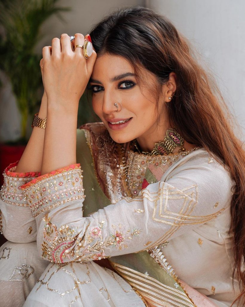 Mohsin Naveed Ranjha's Latest Eid Collection Featuring Rabia Butt