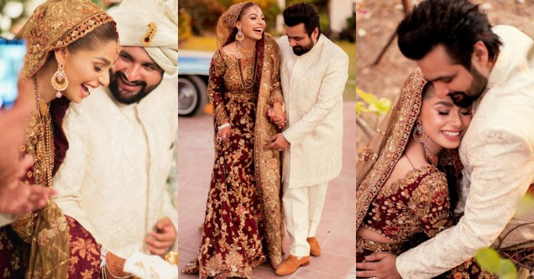 Unseen Nikkah Pictures Of Actress Ramsha Salahuddin