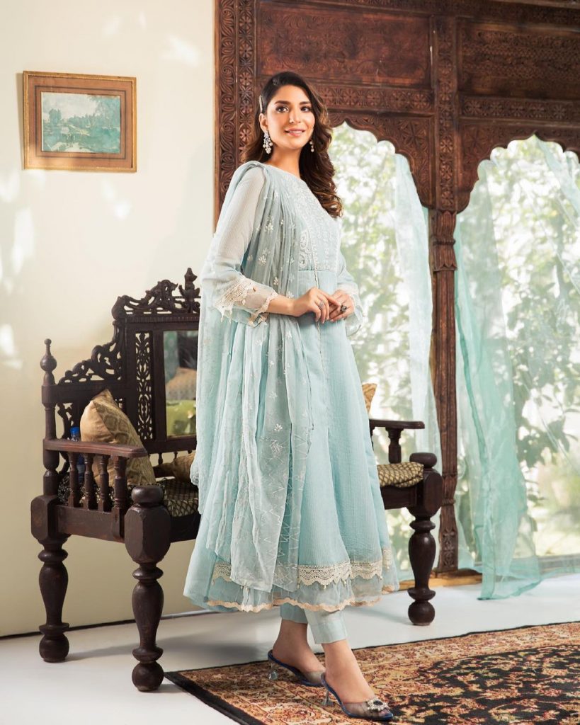 Asim Jofa's Latest Pret Collection 2021 Featuring Ramsha Khan