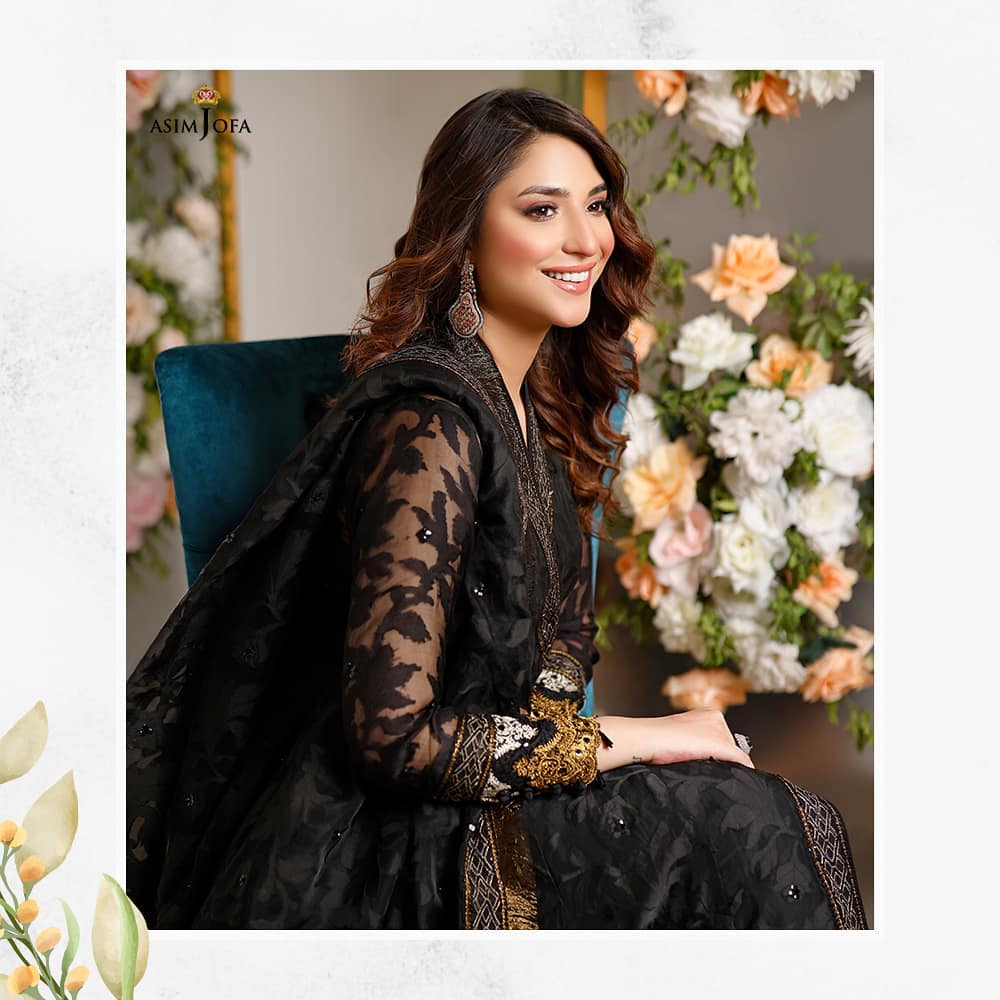 Asim Jofa's Latest Pret Collection 2021 Featuring Ramsha Khan