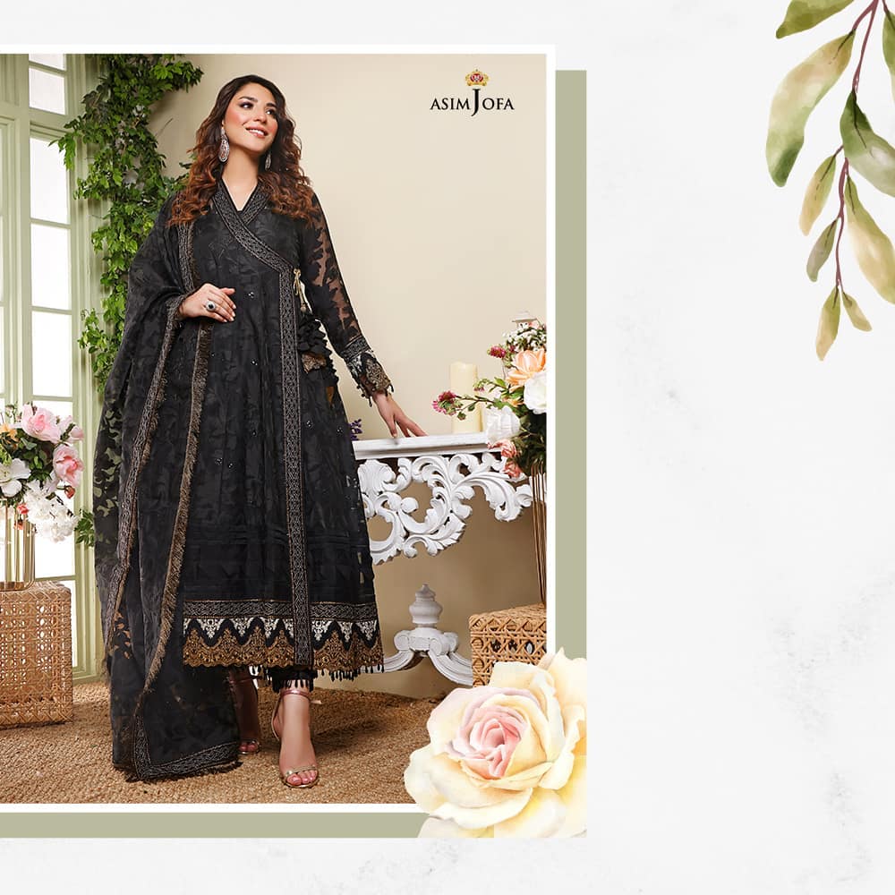 Asim Jofa's Latest Pret Collection 2021 Featuring Ramsha Khan