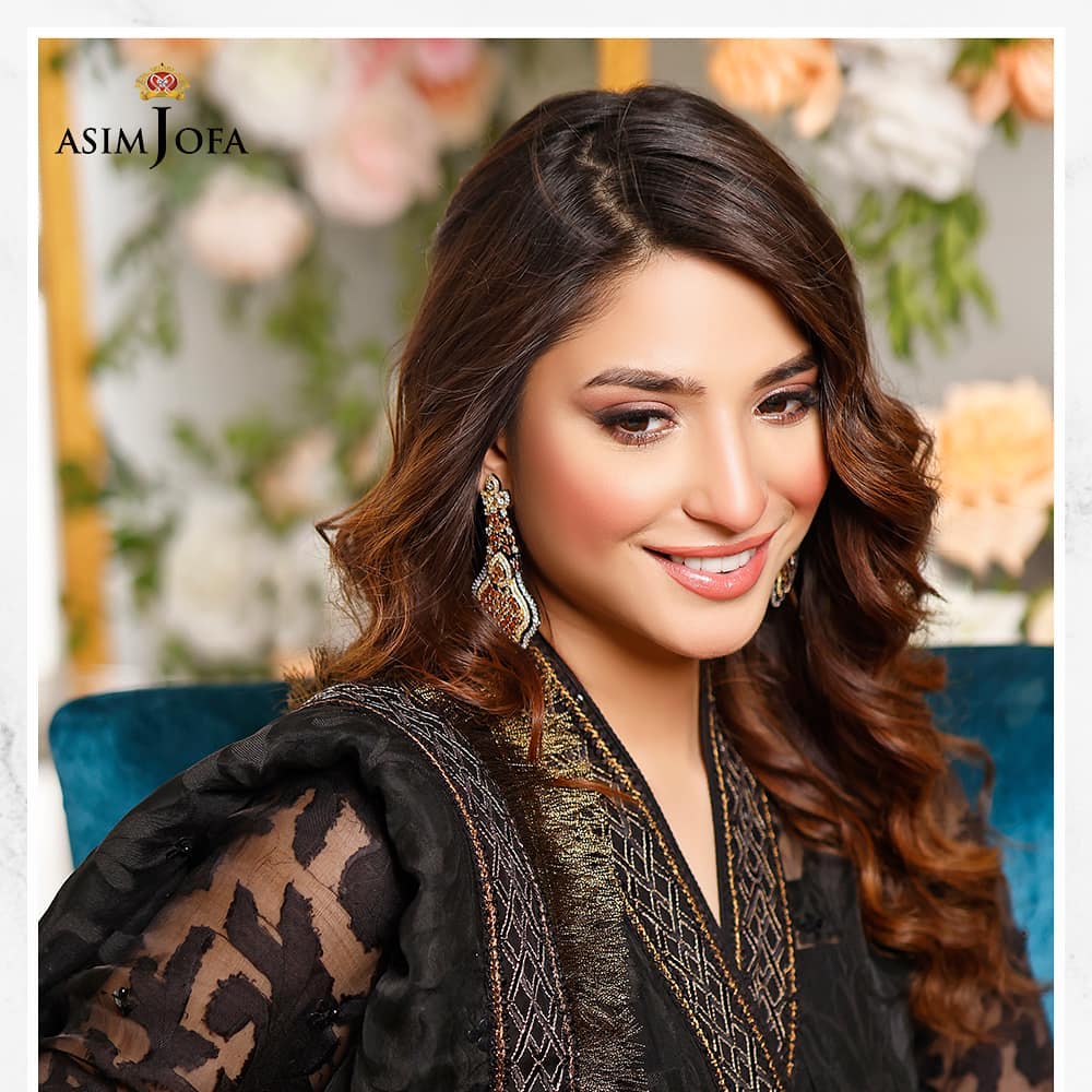 Asim Jofa's Latest Pret Collection 2021 Featuring Ramsha Khan