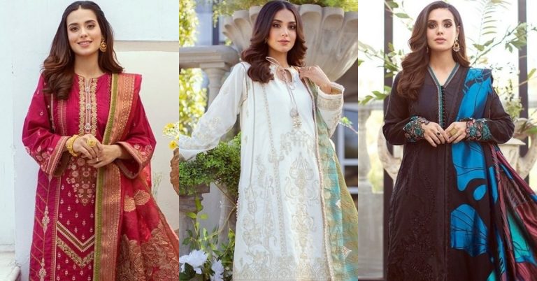 Rang Rasiya Premium Lawn Collection Featuring Iqra Aziz