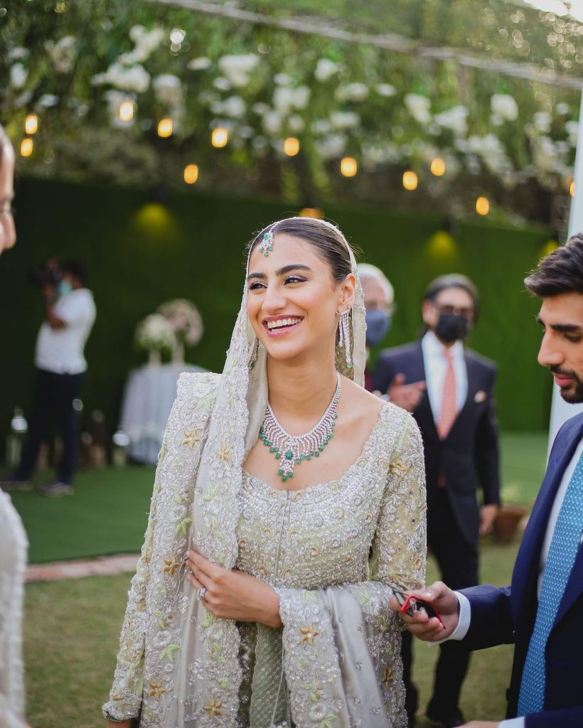 Unseen Walima Pictures Of Fashion Model Rehmat Ajmal