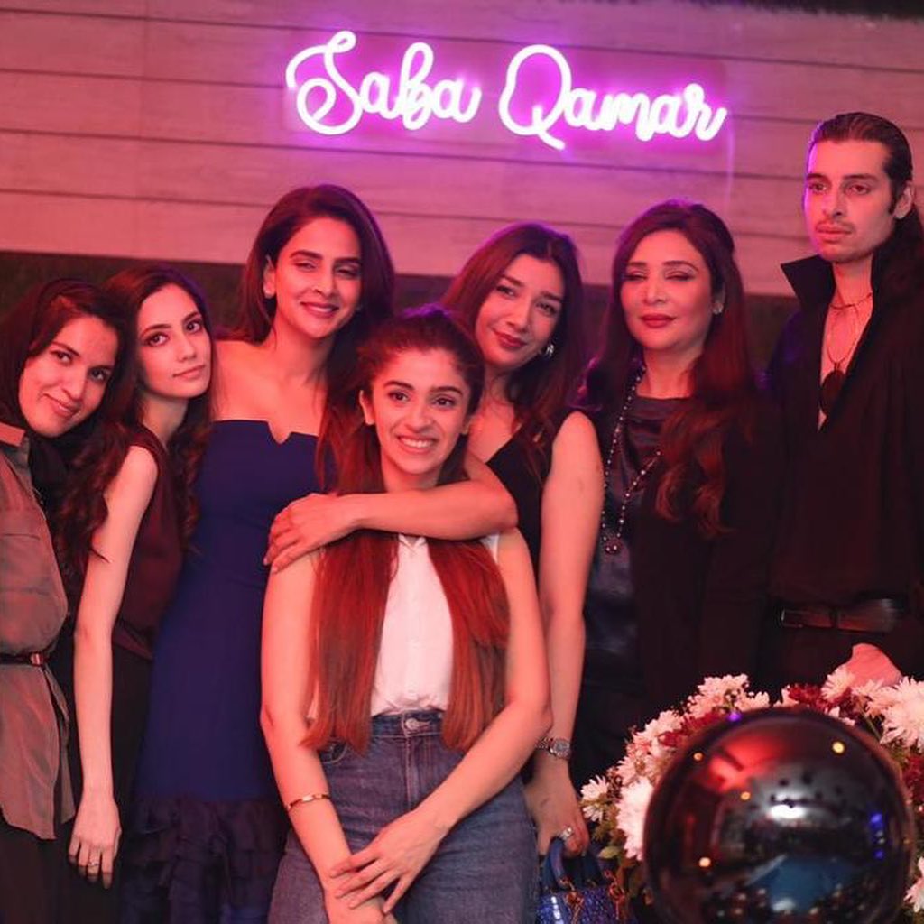 Beautiful Pictures From Saba Qamar's Birthday Party