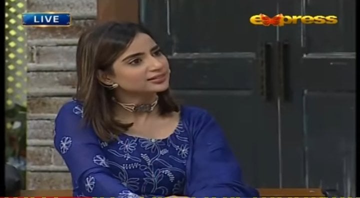 Saboor Aly Taunted Aamir Liaquat During Live Show