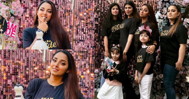 Sanam Chauhdry Spotted At Her Friend’s Bridal Shower