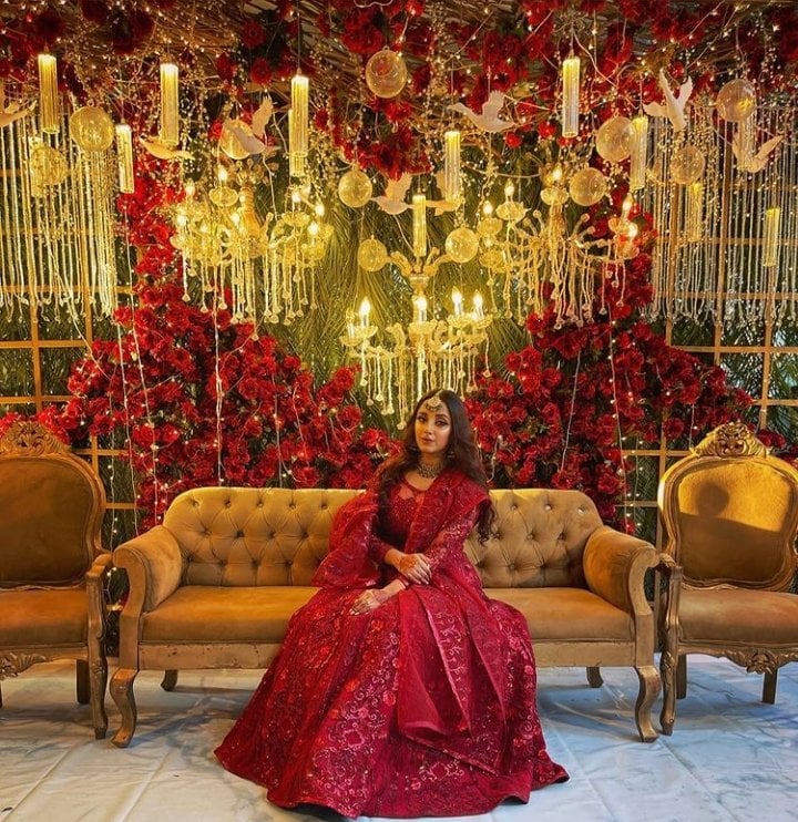 Sanam Chaudhry Looking Marvelous At A Family Wedding