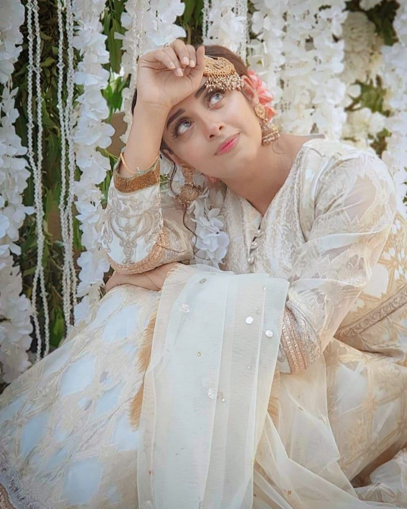 Sanam Chauhdry Looked Regal At A Recent Nikkah Ceremony