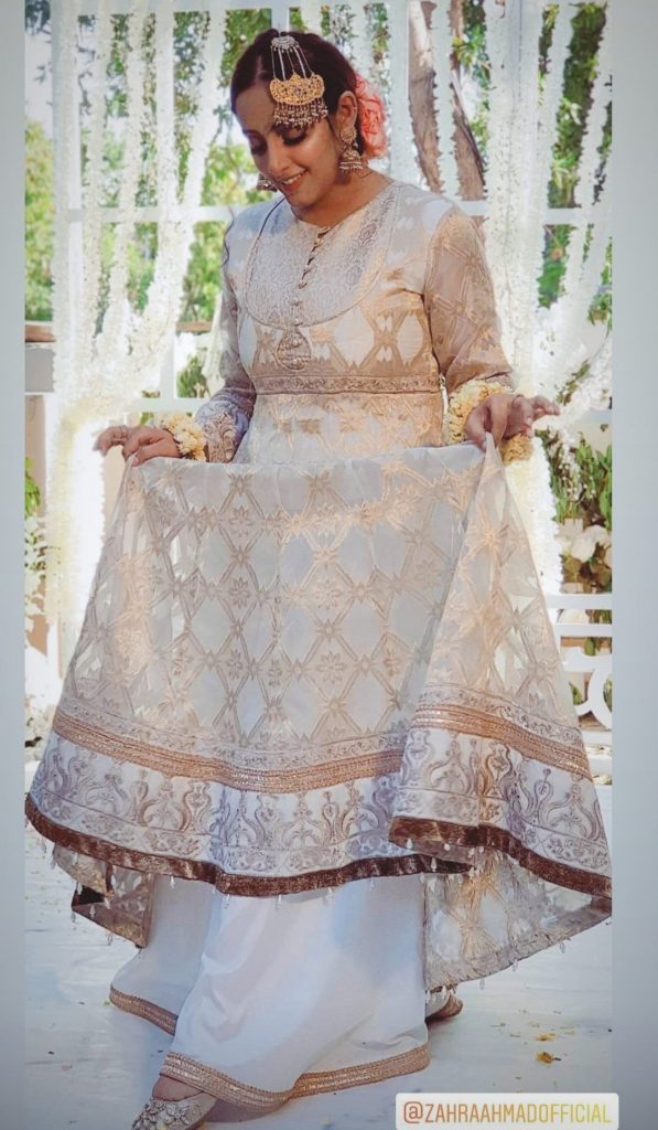 Sanam Chauhdry Looked Regal At A Recent Nikkah Ceremony