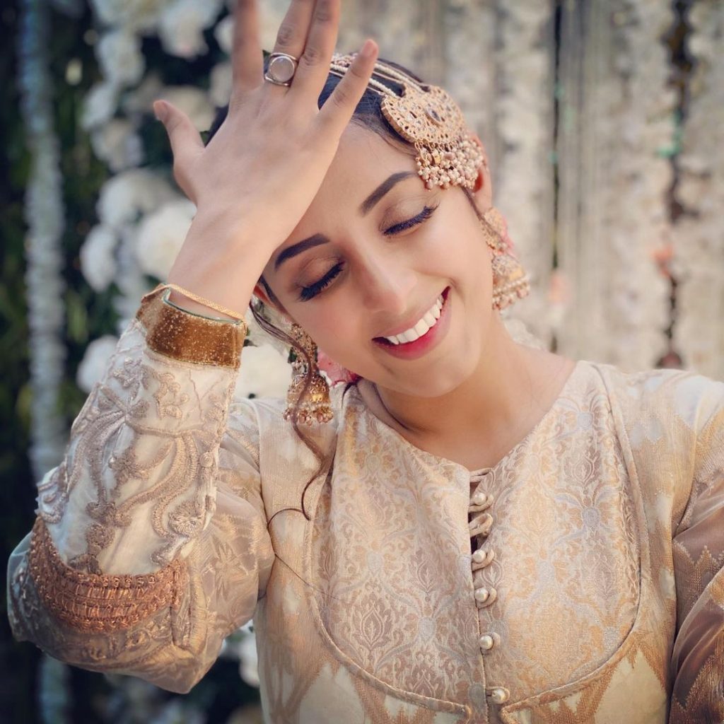 Sanam Chauhdry Looked Regal At A Recent Nikkah Ceremony