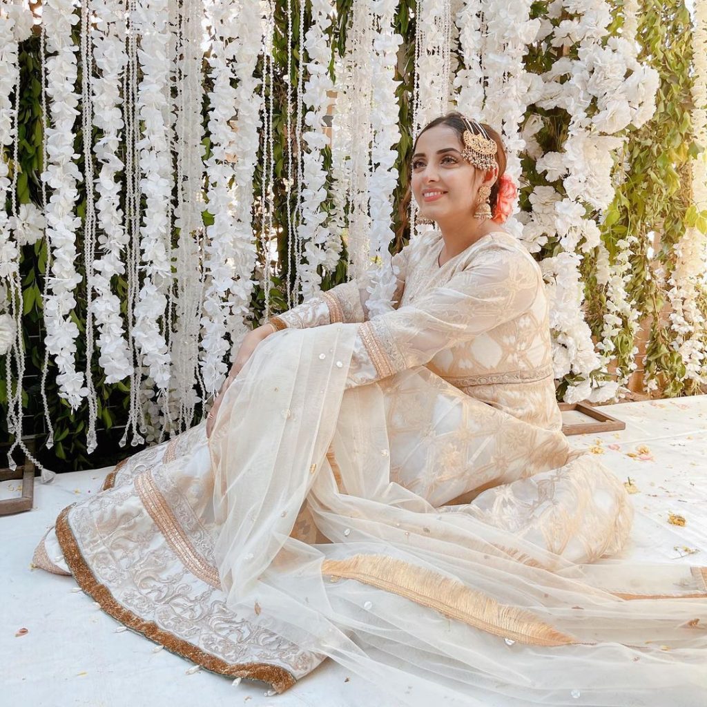 Sanam Chauhdry Looked Regal At A Recent Nikkah Ceremony