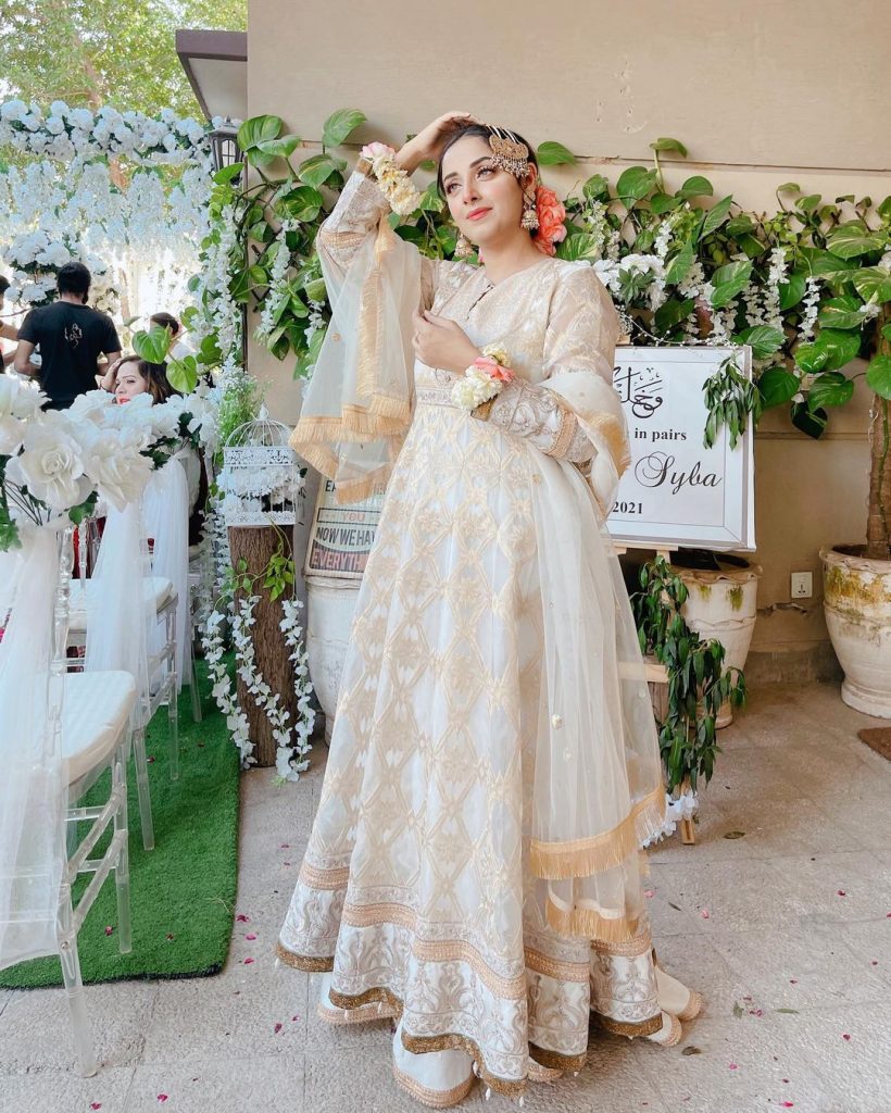 Sanam Chauhdry Looked Regal At A Recent Nikkah Ceremony