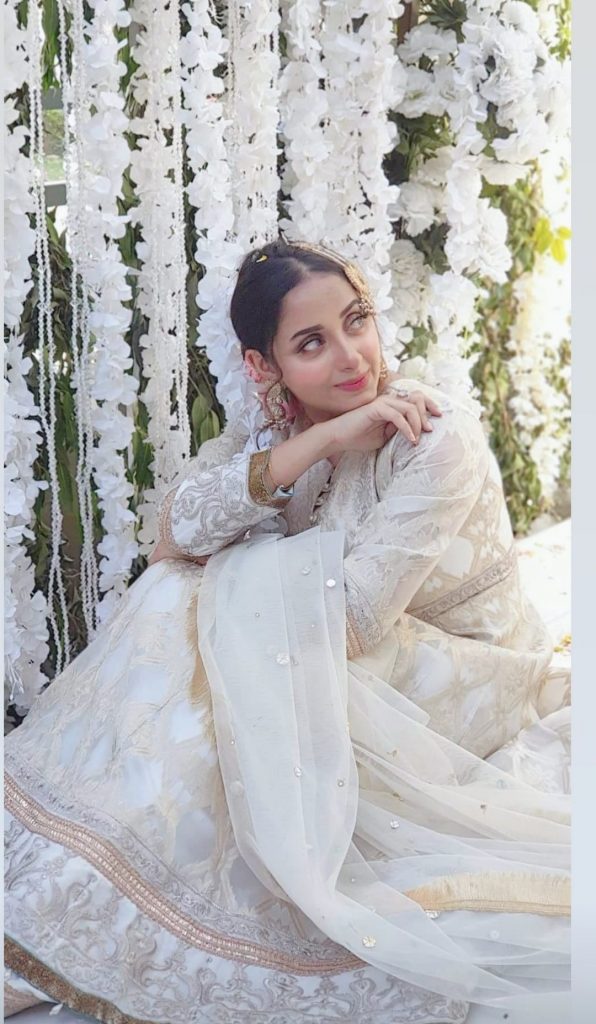 Sanam Chauhdry Looked Regal At A Recent Nikkah Ceremony