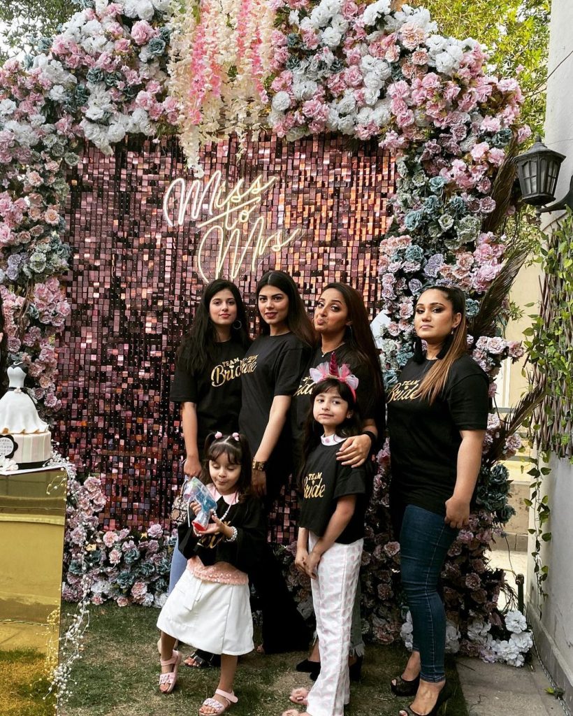 Sanam Chauhdry Spotted At Her Friend's Bridal Shower