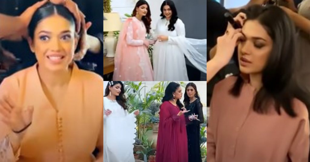 Sanam Jung Shared The BTS Video From Her Recent Shoot