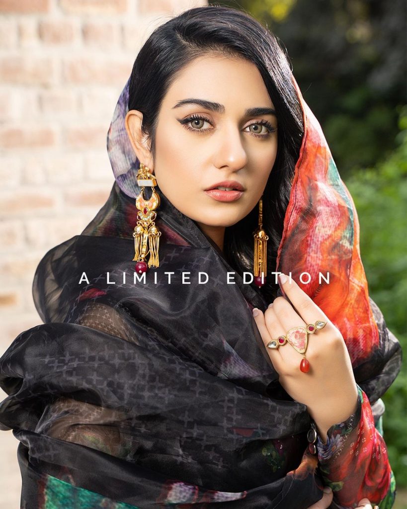 Lulusar Eid Luxe Featuring Sarah Khan