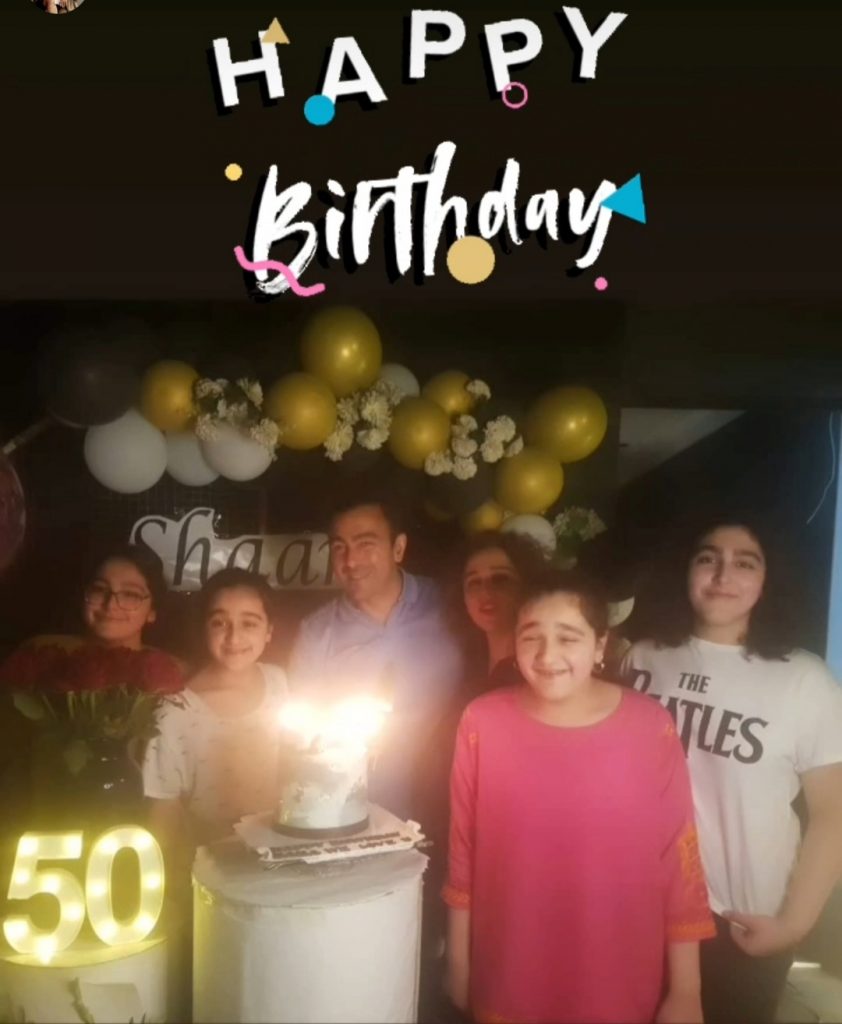 Shaan Shahid Celebrated His 50th Birthday With Family