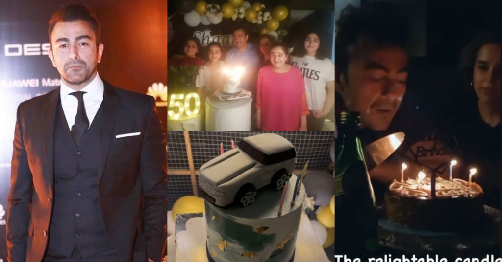 Shaan Shahid Celebrated His 50th Birthday With Family