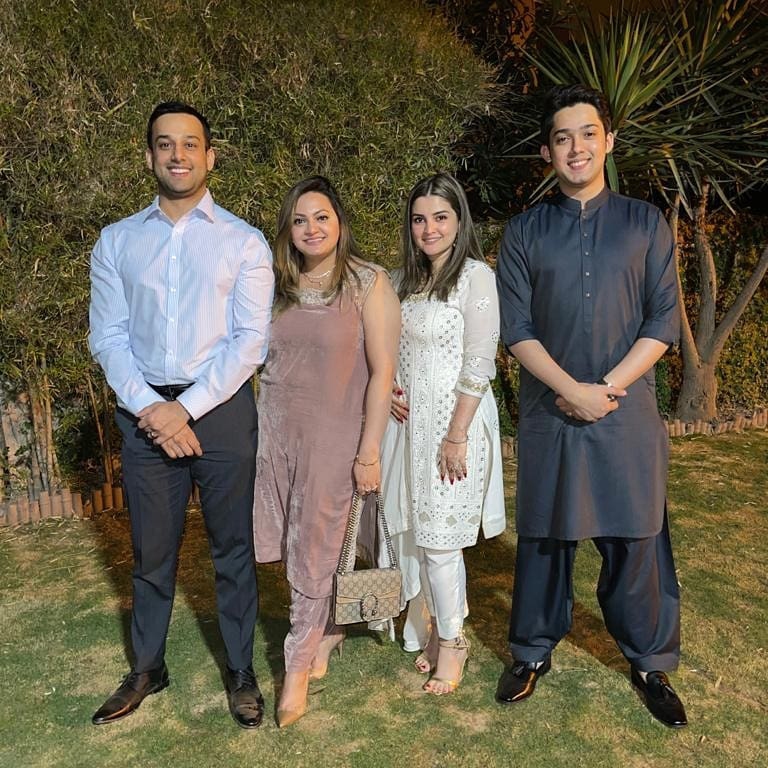 Bilal Abbas Brother Shahbaz Abbas New Pictures With Wife