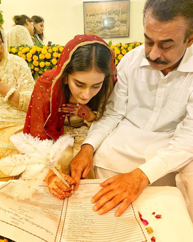 Khaani Famed Shehzeen Rahat Tied The Knot