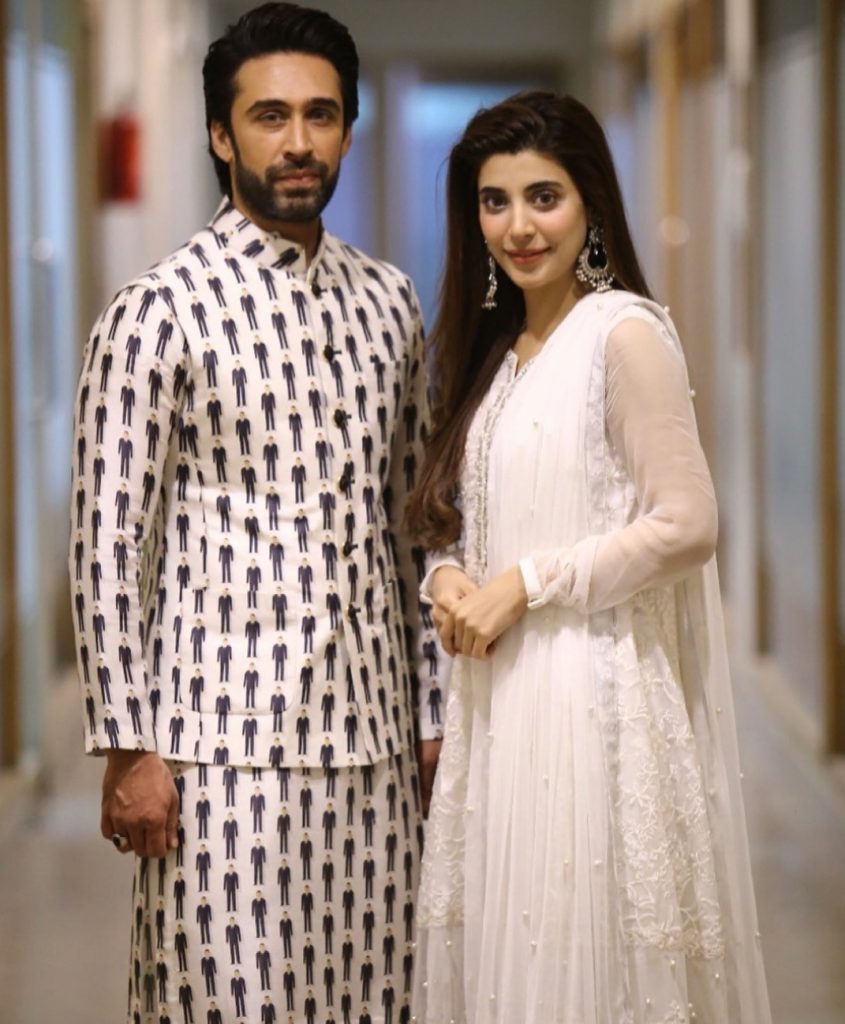 Urwa Hocane and Ali Rehman Khan Spotted At Jeeto Pakistan- JPL