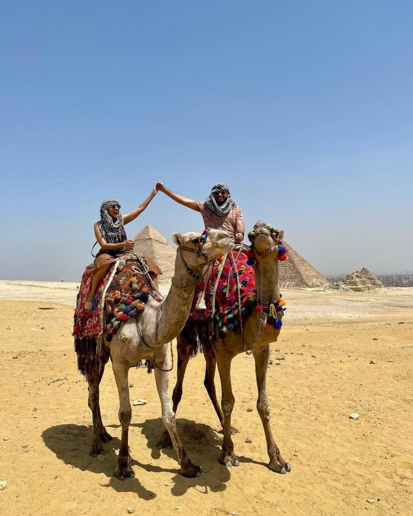 Waliya Najib And Faizan Sameer Exploring Egypt