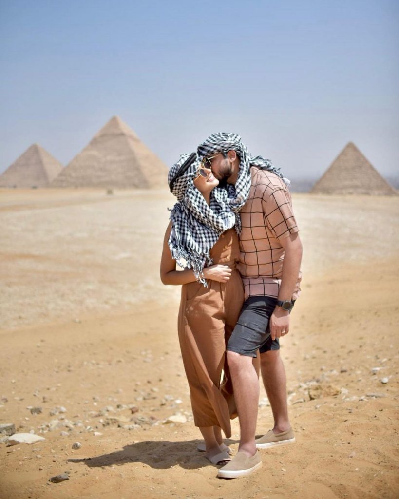 Waliya Najib And Faizan Sameer Exploring Egypt