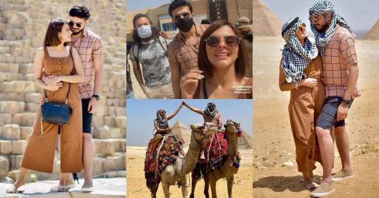 Waliya Najib And Faizan Sameer Exploring Egypt