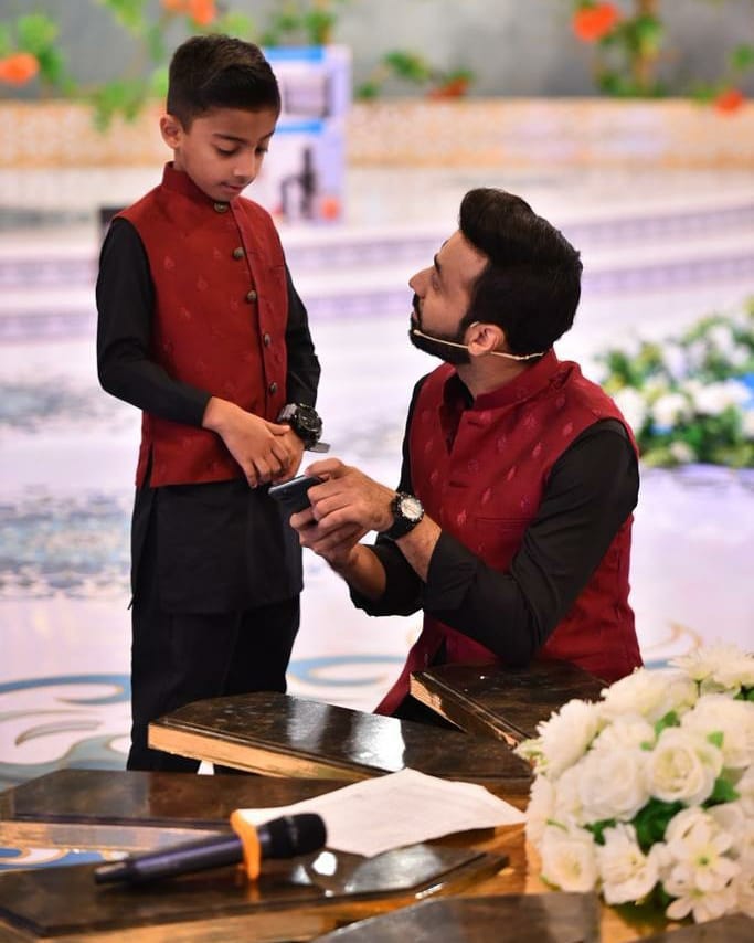 Waseem Badami Son's Birthday Celebration in Ramadan