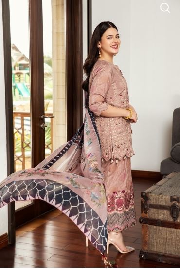 Nishat Linen's Latest Luxury Collection Featuring Zara Noor Abbas