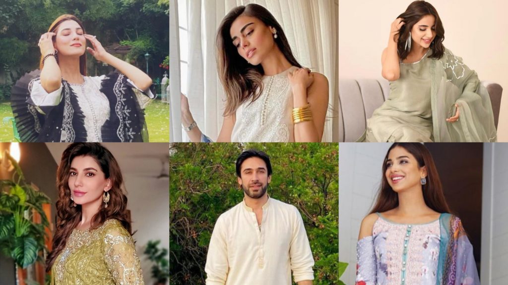 Celebrities Eid Pictures 2021 - Latest Photos